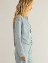 All Day Cropped Denim Jacket