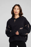 CHASER </br>Leopard Bolts Pullover