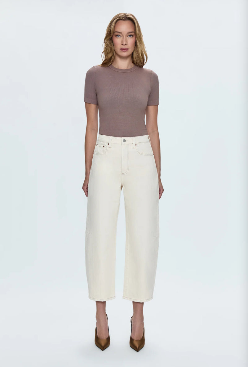 Eli High Rise Arched Leg Pant