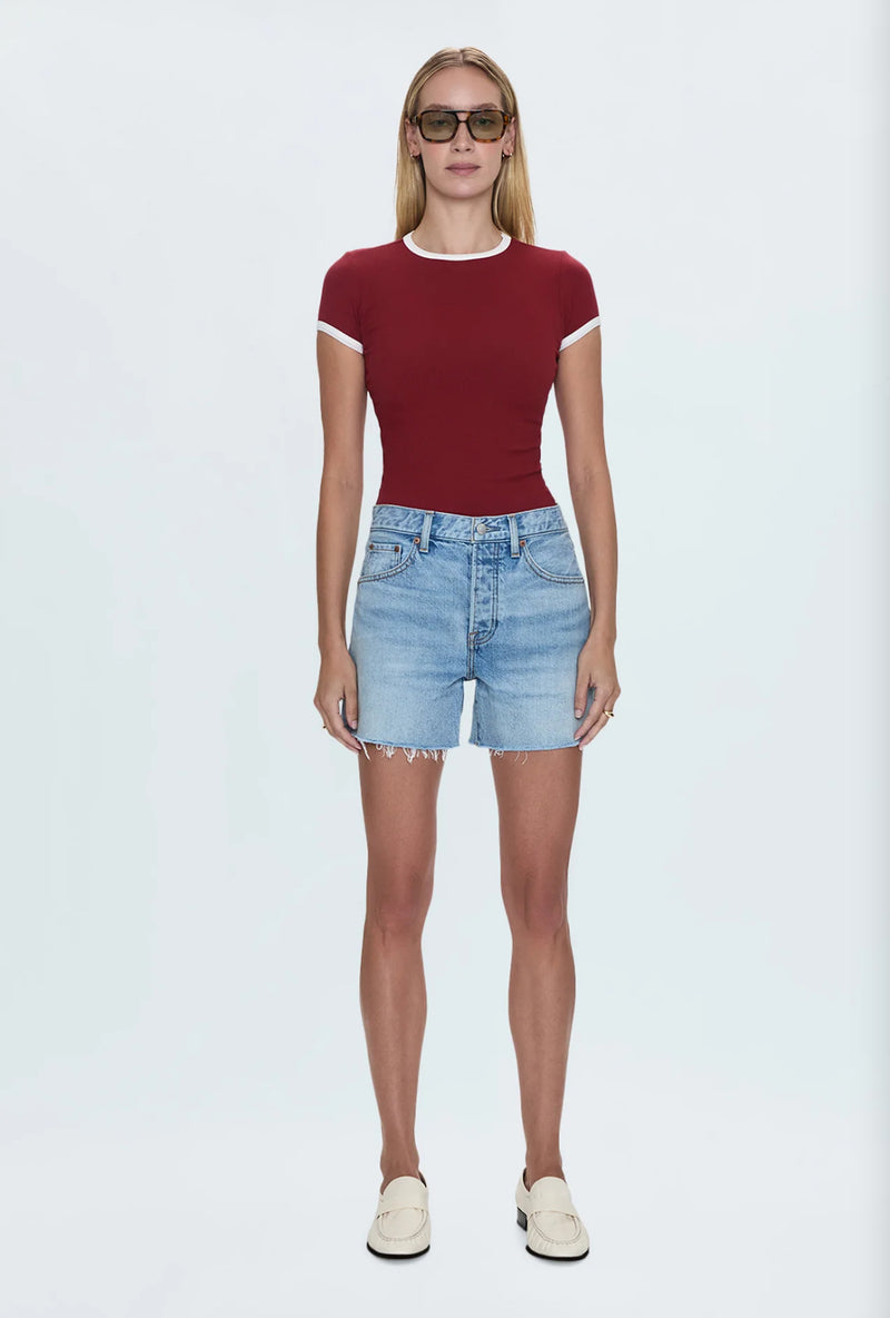 Andie High Rise Vintage Cut Off Short