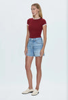 Andie High Rise Vintage Cut Off Short