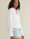 Campo Button Up Gauze Top