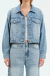 Bestie Cropped Denim Jacket