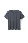 Cotton Short Sleeve Boxy Crew Tee