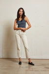 Structured Rib Bra Friendly Tank
