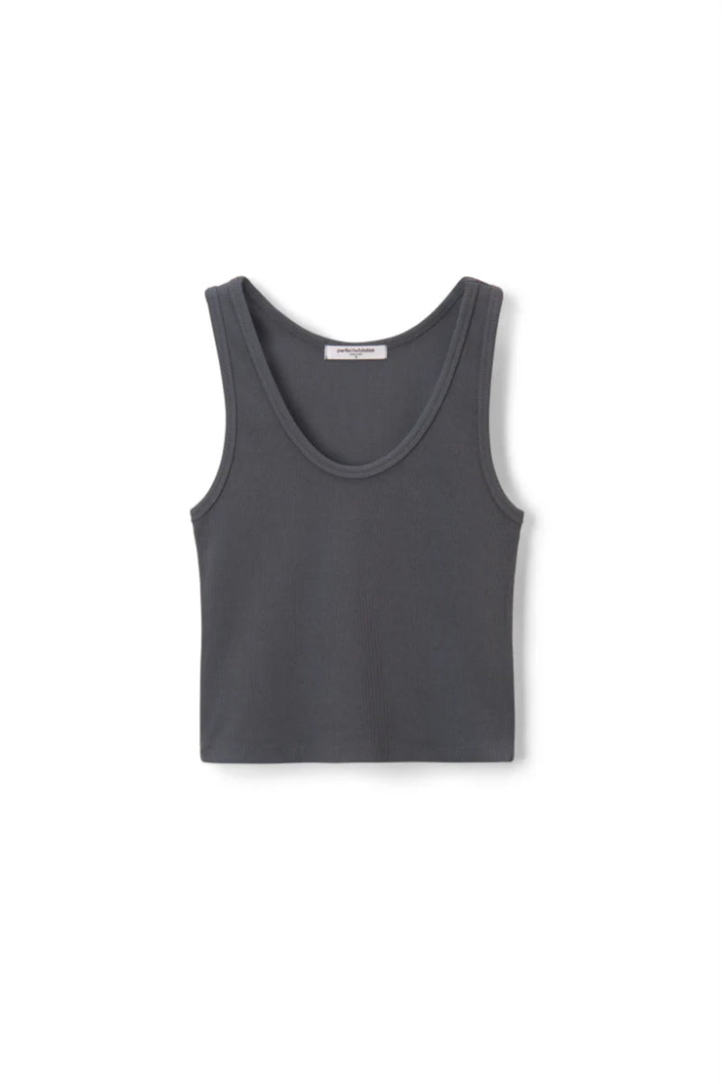 Structured Rib Bra Friendly Tank