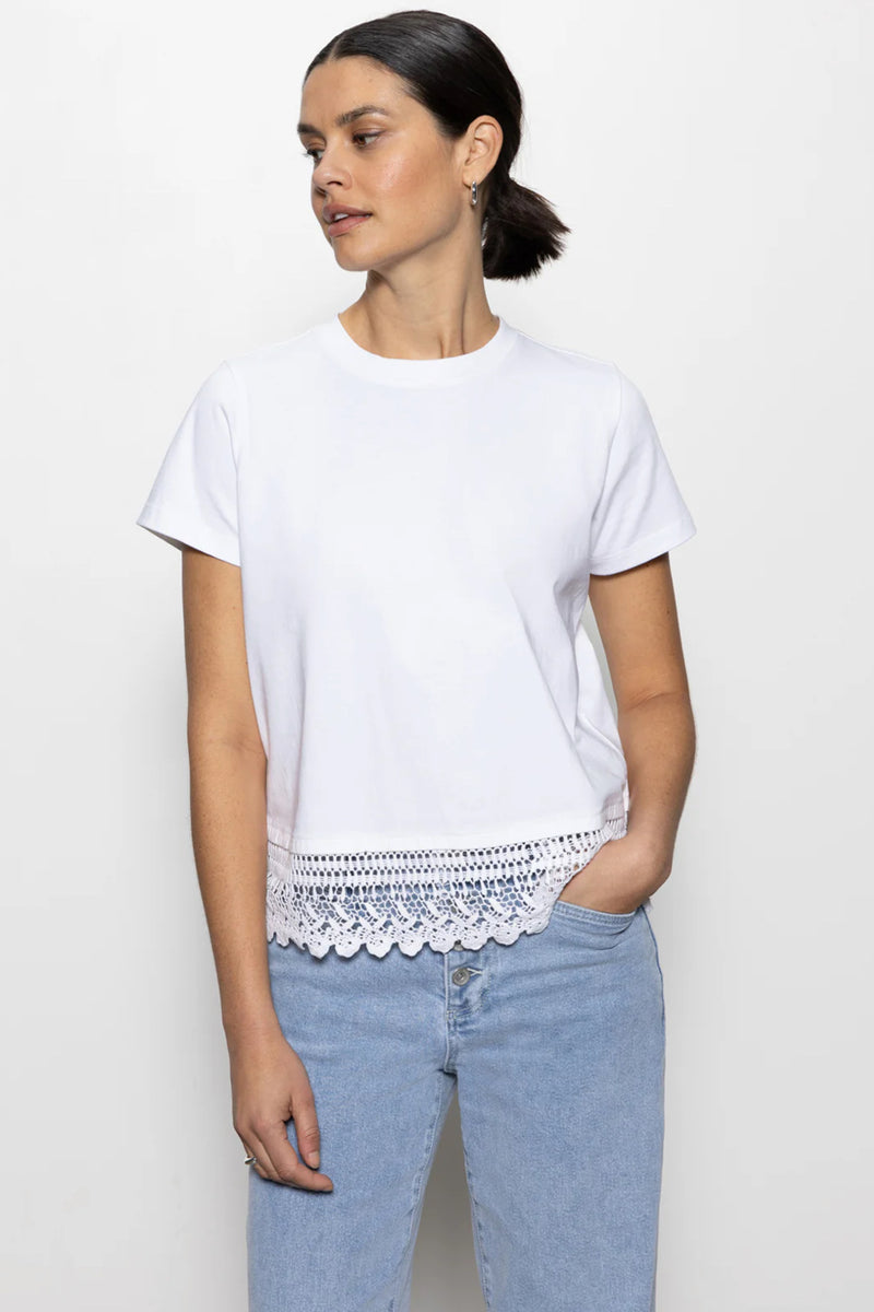 Lace Remix Tee