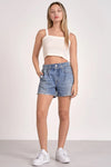 Knit Cotton Shorts