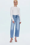 Kyra High Rise Bowed Ankle Pant