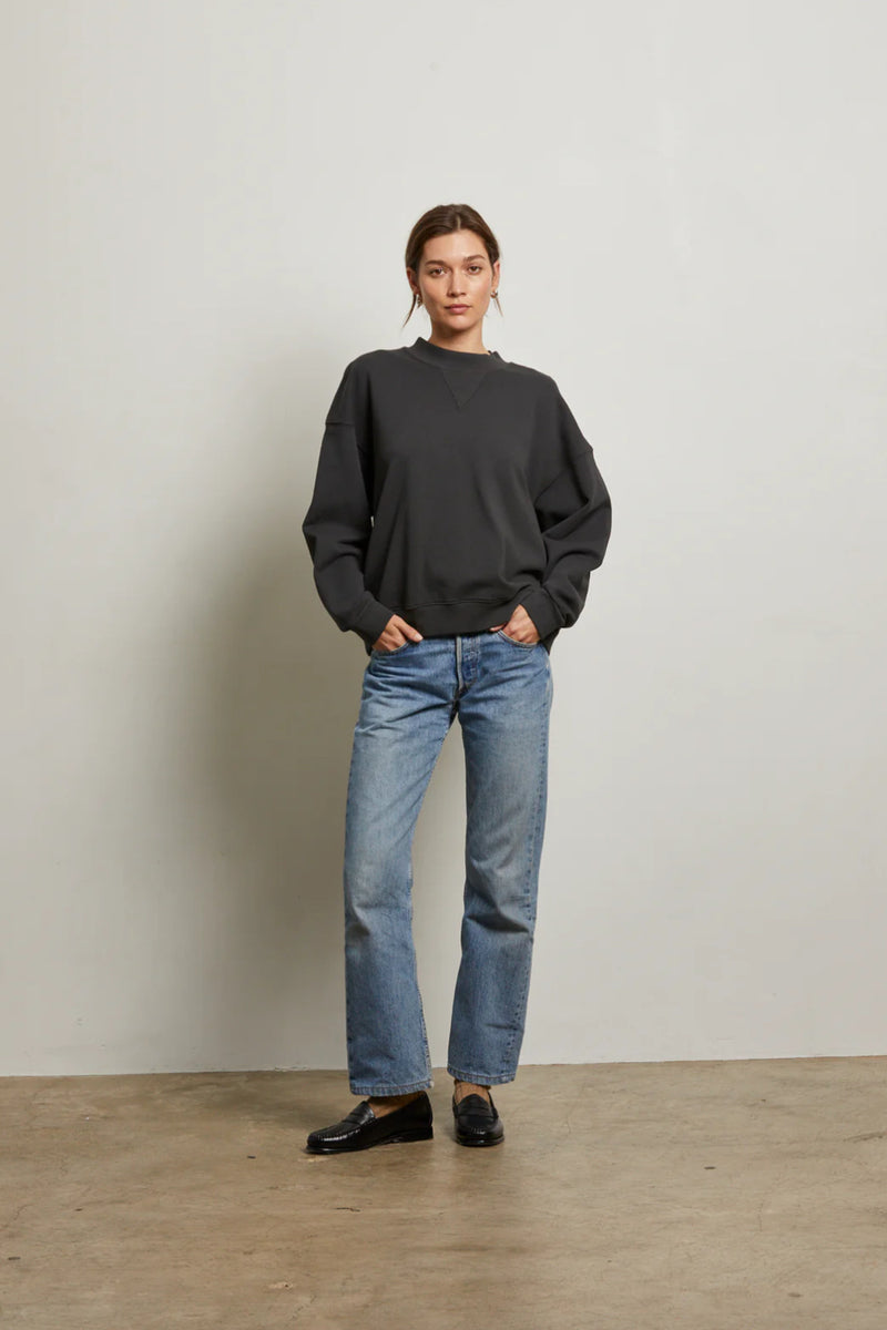 French Terry Crewneck Sweatshirt