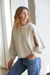 French Terry Long Sleeve Pullover