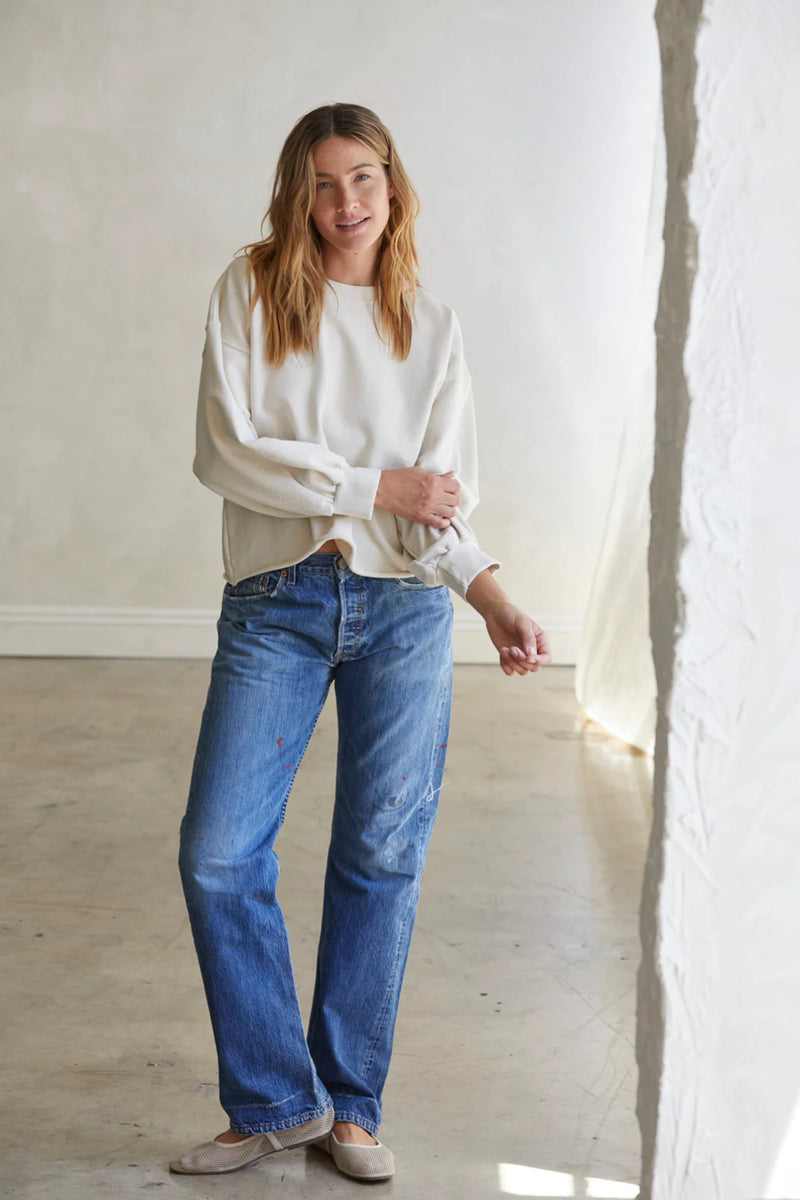 French Terry Long Sleeve Pullover