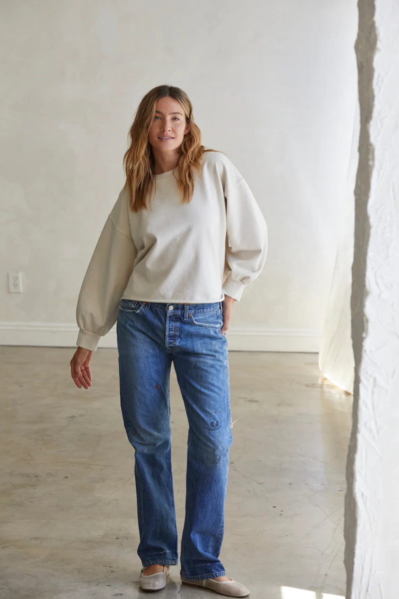French Terry Long Sleeve Pullover