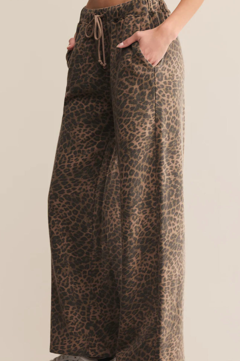 Hunter Leopard Knit Pant
