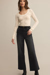 Tibi Scoop Mesh Sweater