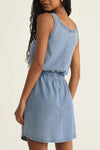 Keegan Knit Denim Mini Dress