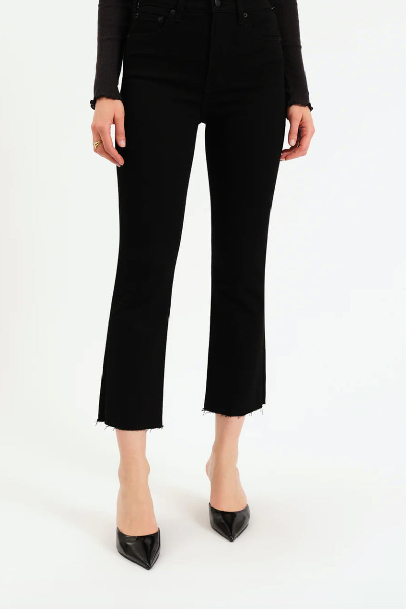 Shy Girl High Rise Crop Flare