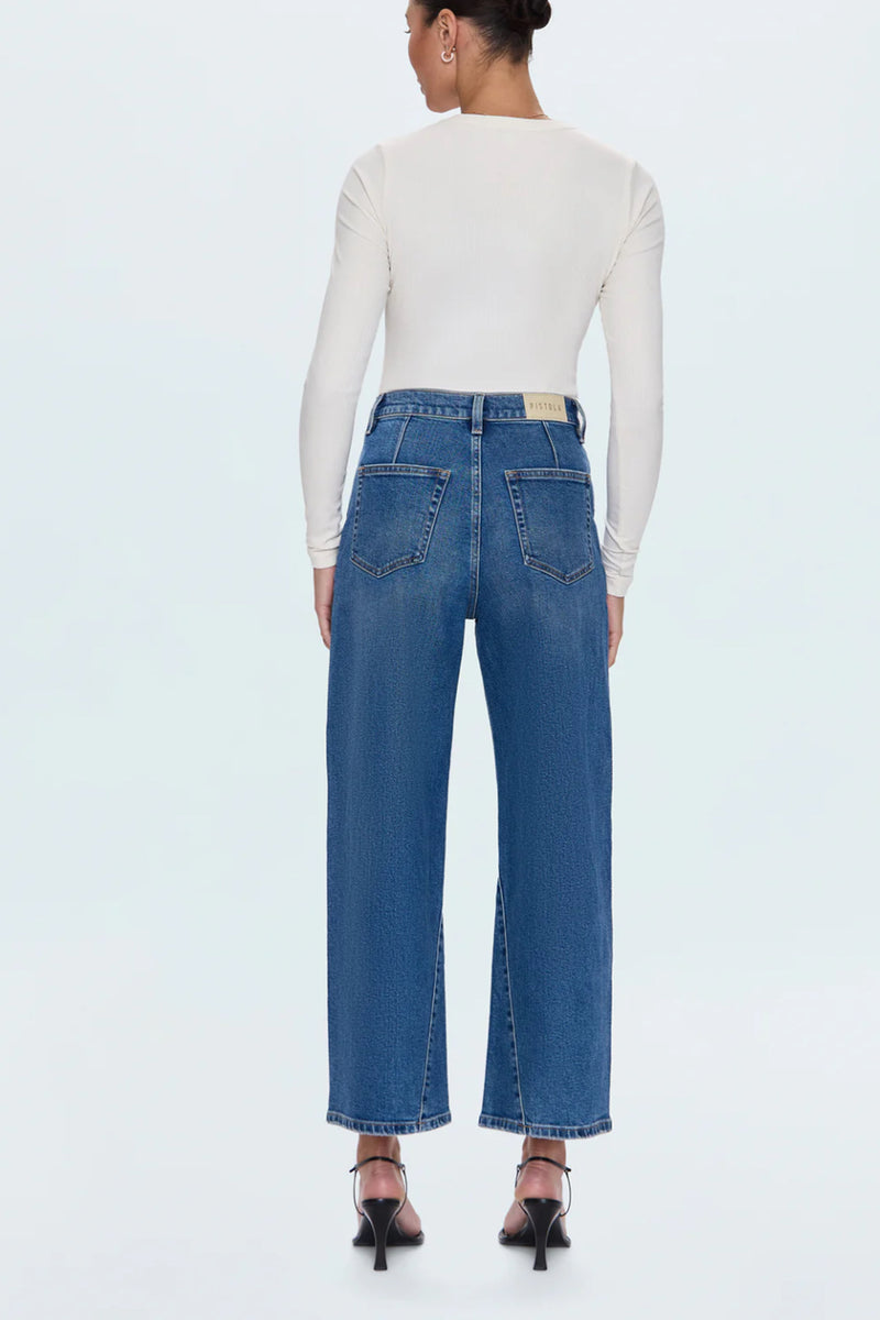 Kyra High Rise Bowed Ankle Pant