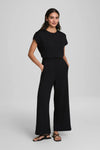 Air Essentials Cap Sleeve Cinched Jumpsuit