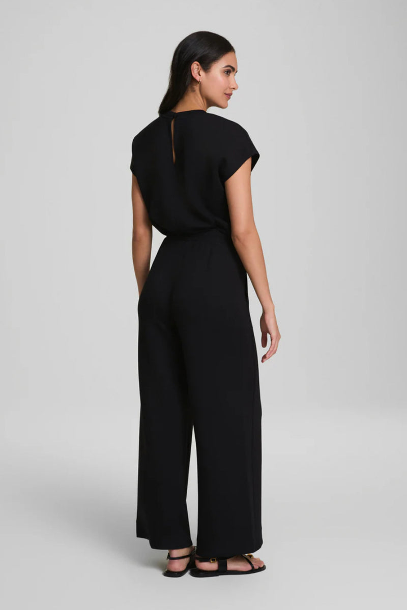 Air Essentials Cap Sleeve Cinched Jumpsuit