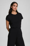 Air Essentials Cap Sleeve Cinched Jumpsuit
