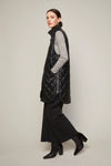 Destiny Quilted Vegan Leather Vest