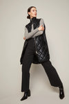 Destiny Quilted Vegan Leather Vest
