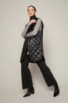 Destiny Quilted Vegan Leather Vest