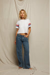 Athletic Stripe Tee