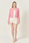 Fringe Detailed Knit Cardigan