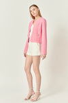 Fringe Detailed Knit Cardigan
