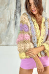 Marigold Ombre Cardigan Short