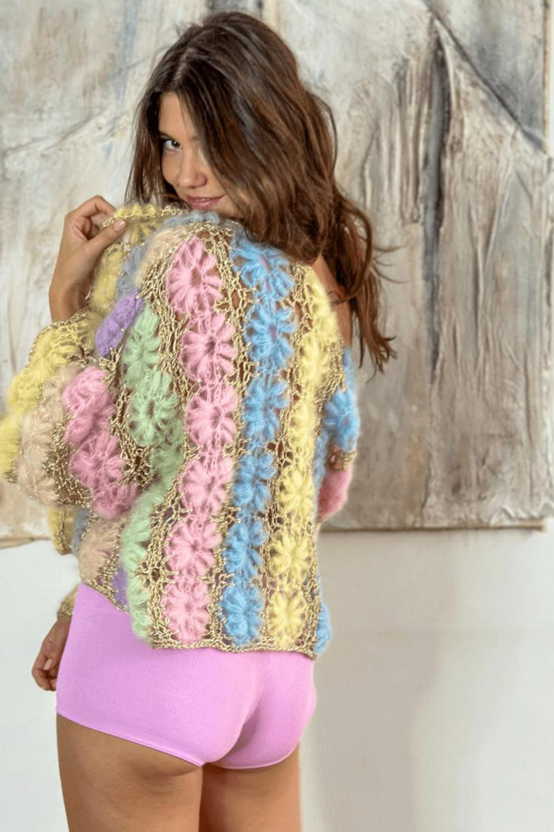 Marigold Ombre Cardigan Short