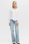 Ava Long Sleeve Mock Layer Tee