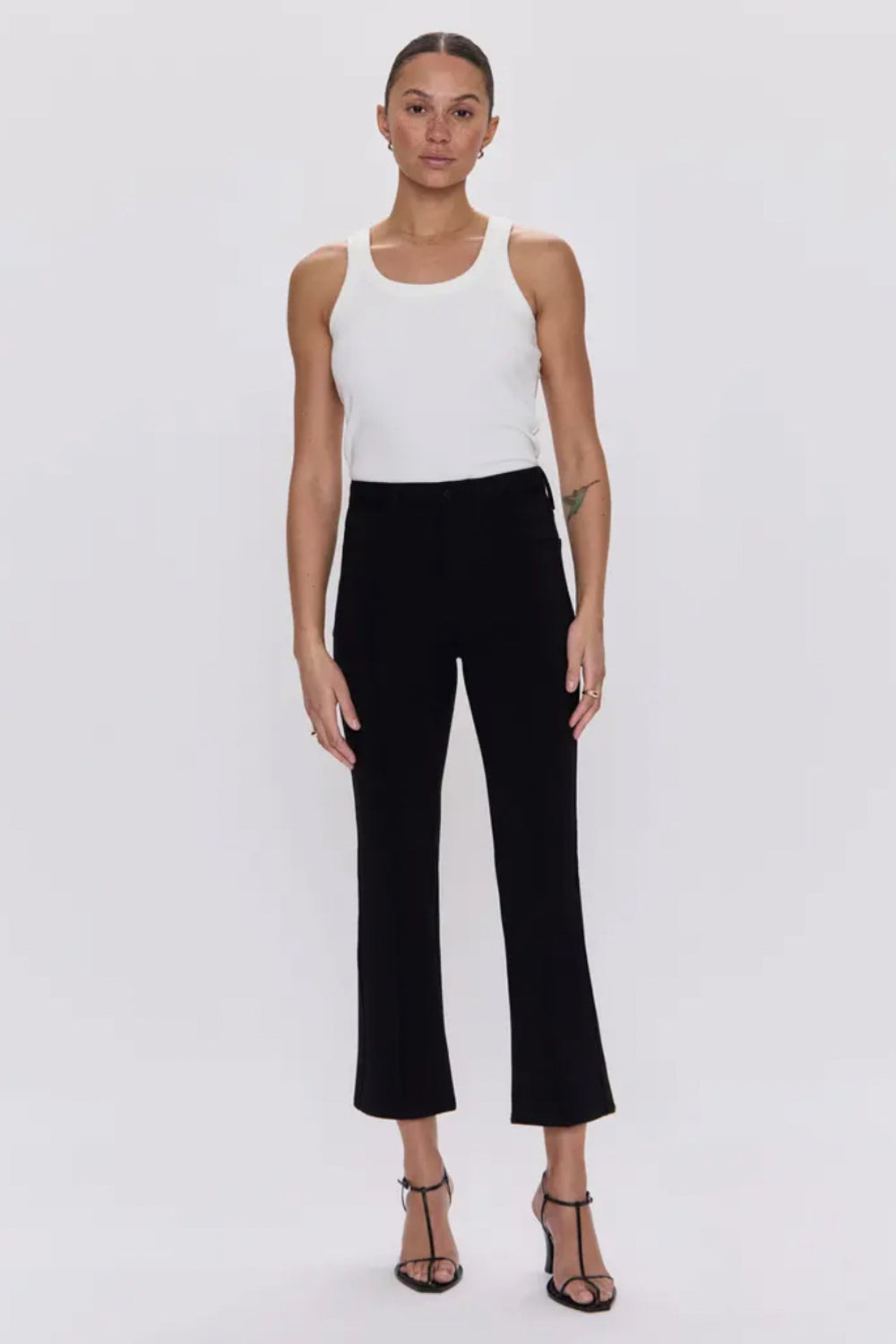 Saskia High Rise Ankle Boot Pant