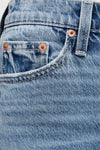 Bri High Rise Slim Straight Pant