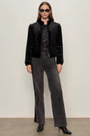Quilted Velvet Jacket