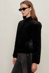 Quilted Velvet Jacket