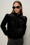 Quilted Velvet Jacket