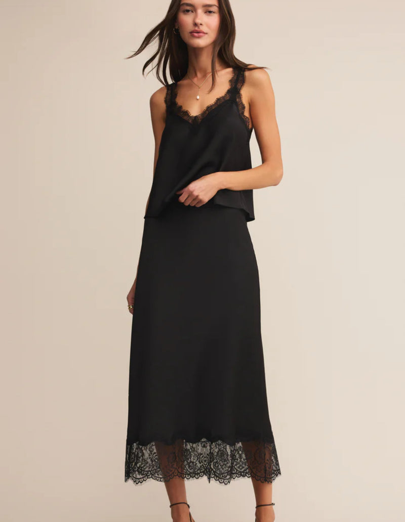 Cinder Lace Midi Skirt