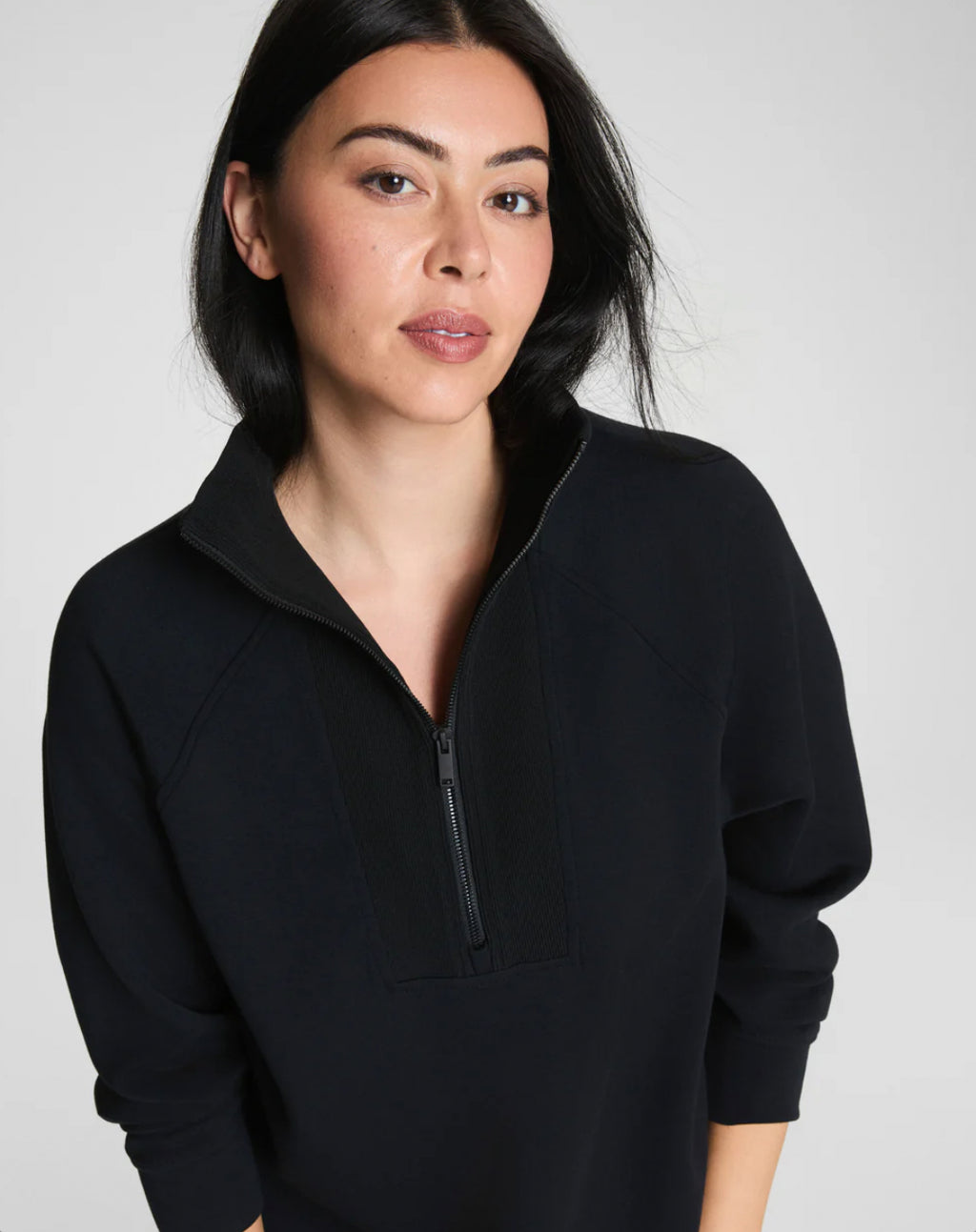 Air Essentials Brushed Half Zip Tunic