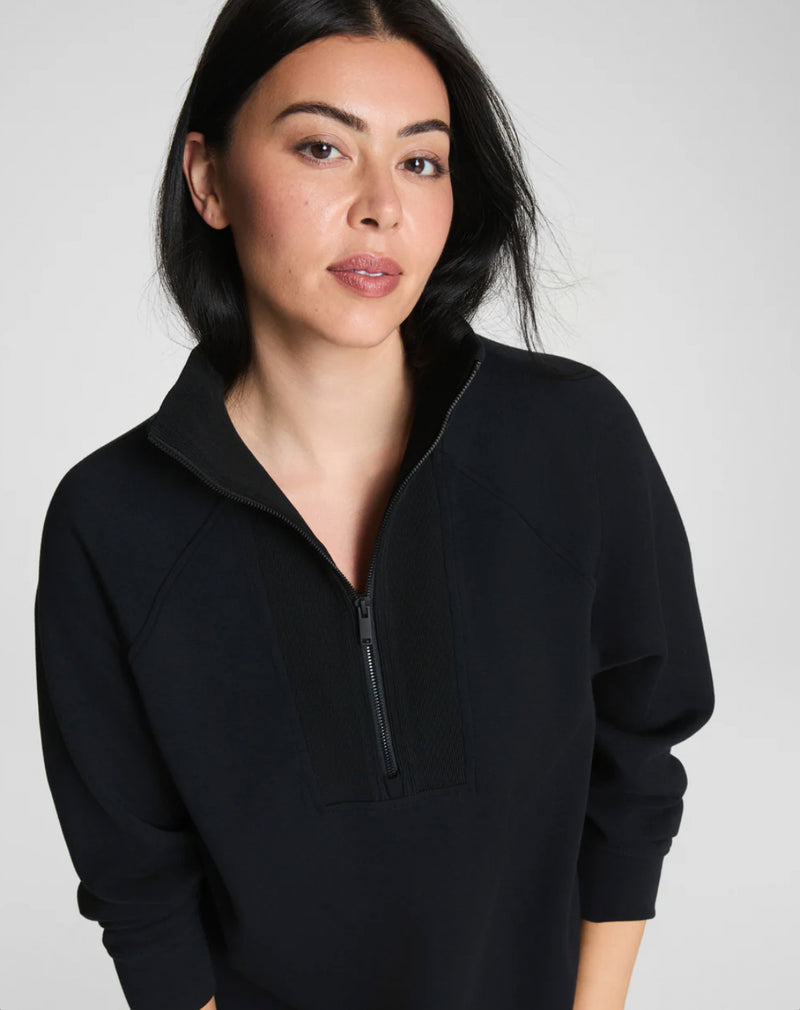 Air Essentials Brushed Half Zip Tunic