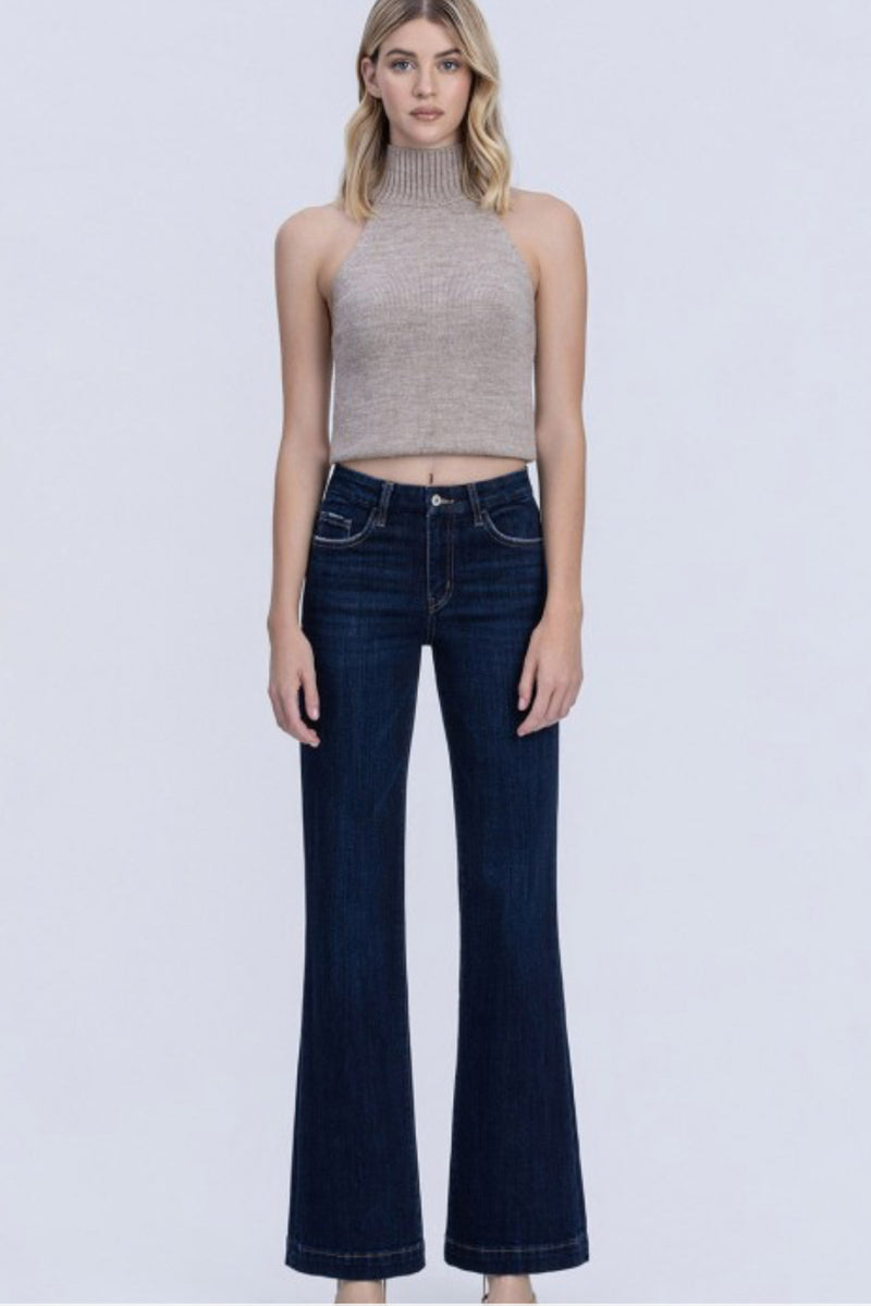 High Rise Vintage Flare