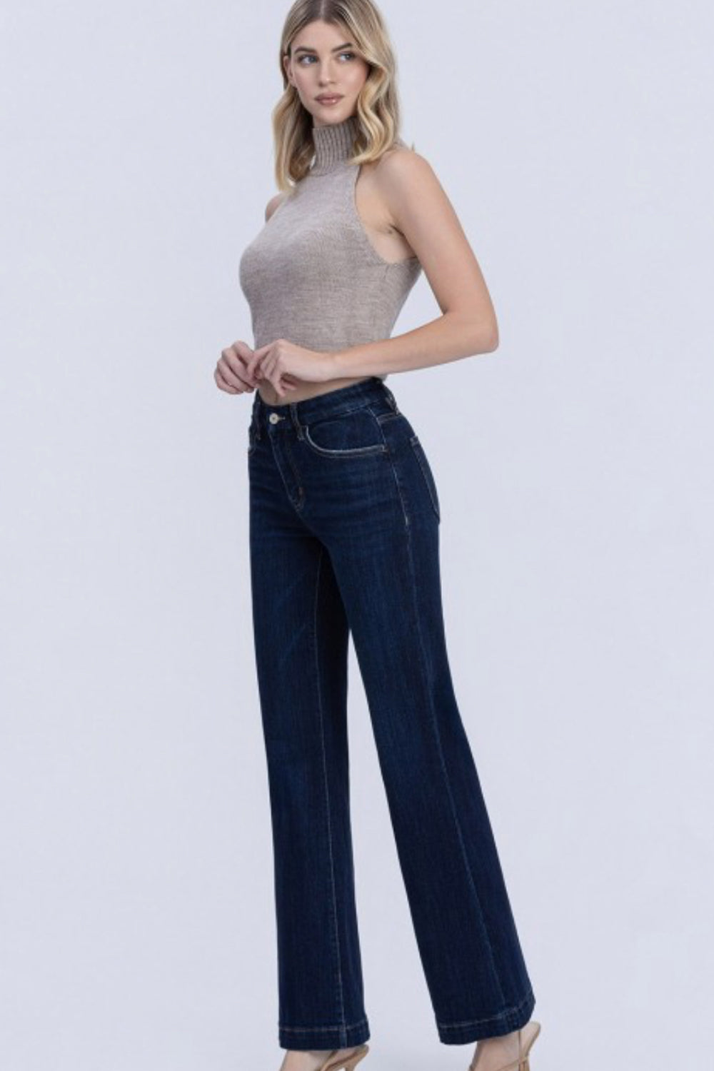 High Rise Vintage Flare