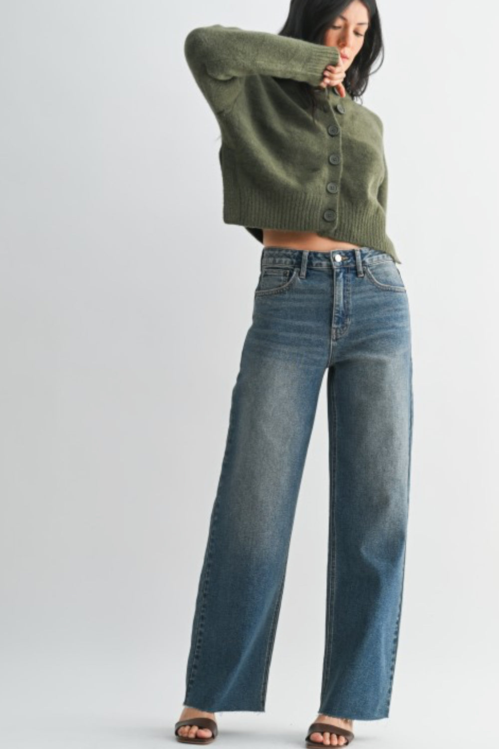 Tall Scissor Cut Wide Leg