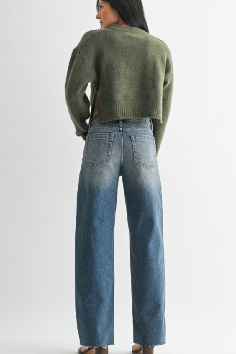 Tall Scissor Cut Wide Leg