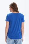 Ava V-Neck Mock Layer T-Shirt