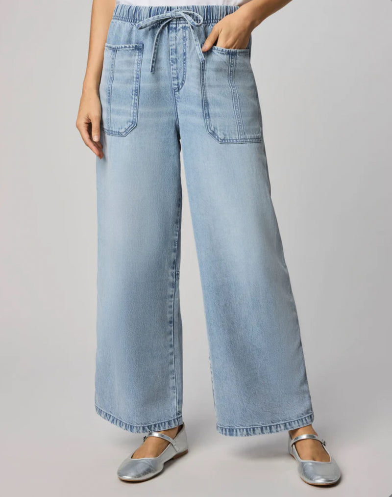 Lounge Denim Straight Pant