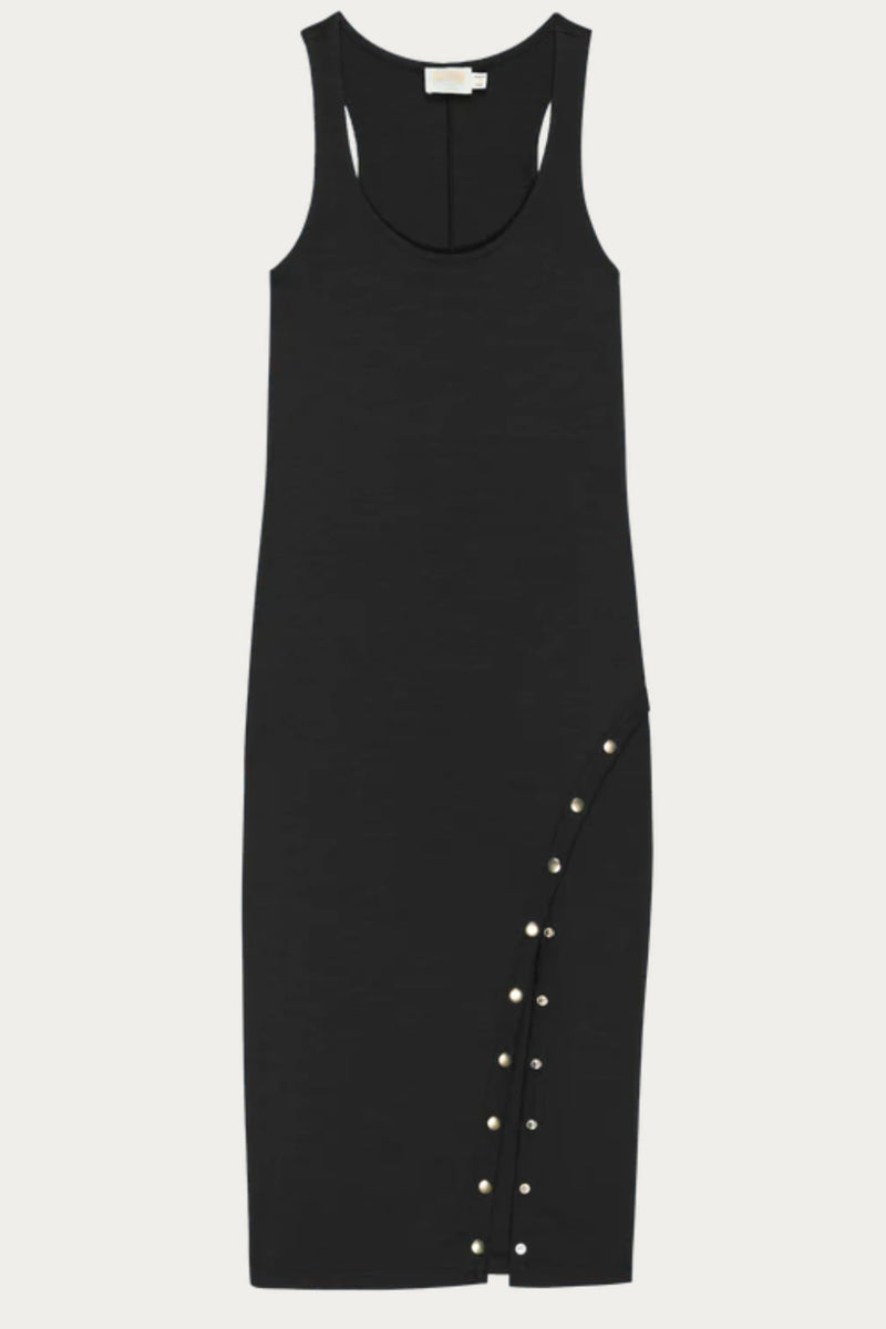 Sevan Dress With Button Detail