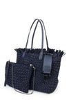 Vulcan Large Fringe Woven Tote